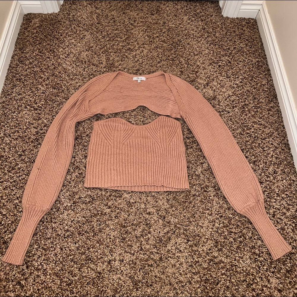 CUTE two piece sweater set